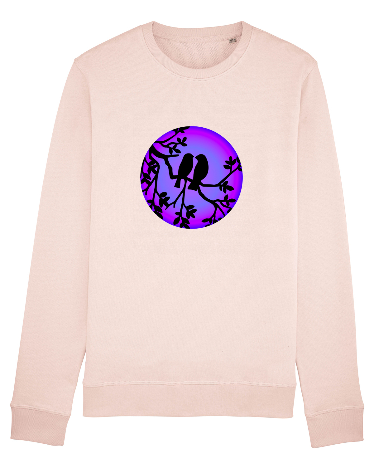Bluză mânecă lungă Unisex Rise Candy Pink