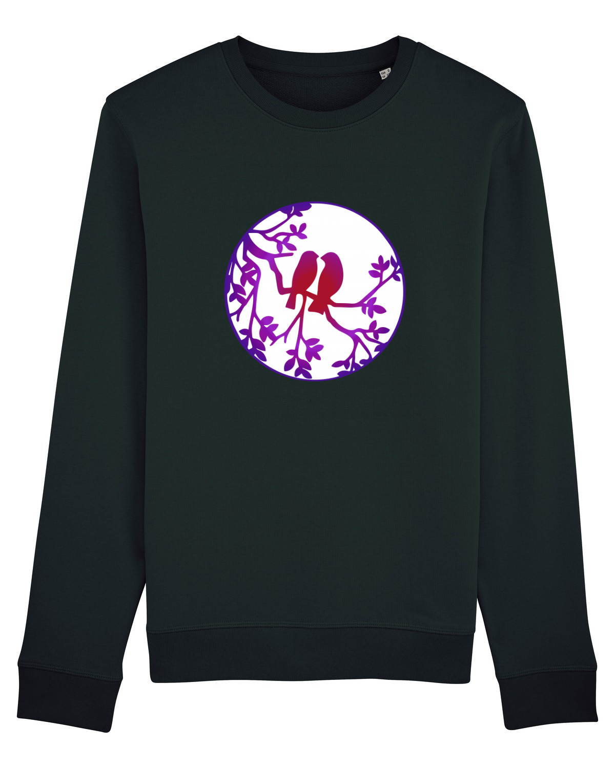Bluză mânecă lungă Unisex Rise Black