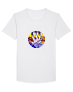 Feeling music Tricou mânecă scurtă guler larg Bărbat Skater