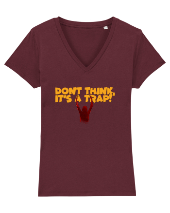 Don't think, it's a trap! Burgundy