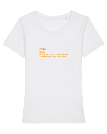 CUTE - definition White