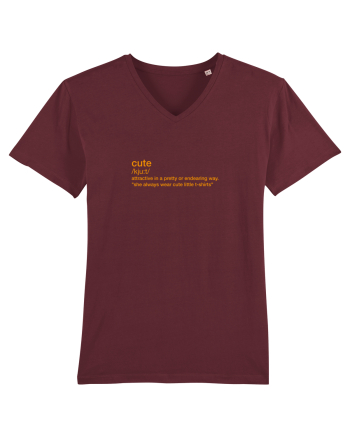 CUTE - definition Burgundy