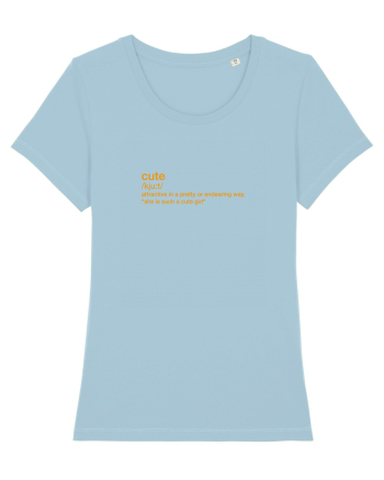 CUTE - definition Sky Blue