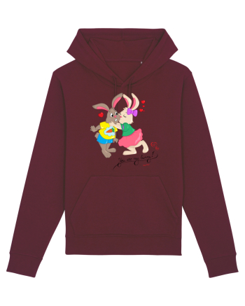 You are my bunny Burgundy