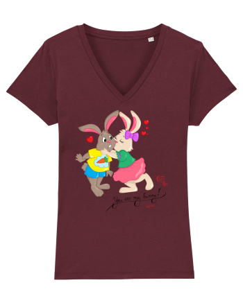 You are my bunny Burgundy