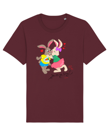 You are my bunny Burgundy