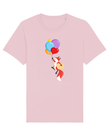 Sweet little fox :) Cotton Pink