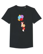 Sweet little fox :) Tricou mânecă scurtă guler larg Bărbat Skater