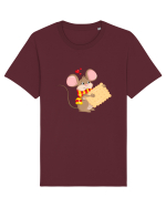 Șoricel cu biscuiți :) Tricou mânecă scurtă Unisex Rocker