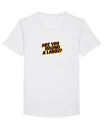 Are you having a laugh? Tricou mânecă scurtă guler larg Bărbat Skater