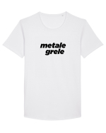 metale grele Tricou mânecă scurtă guler larg Bărbat Skater