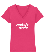 metale grele Tricou mânecă scurtă guler V Damă Evoker