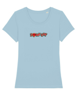 I LOVE My Cat Tricou mânecă scurtă guler larg fitted Damă Expresser