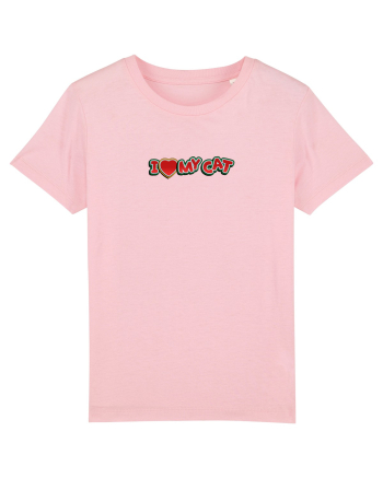 I LOVE My Cat Cotton Pink