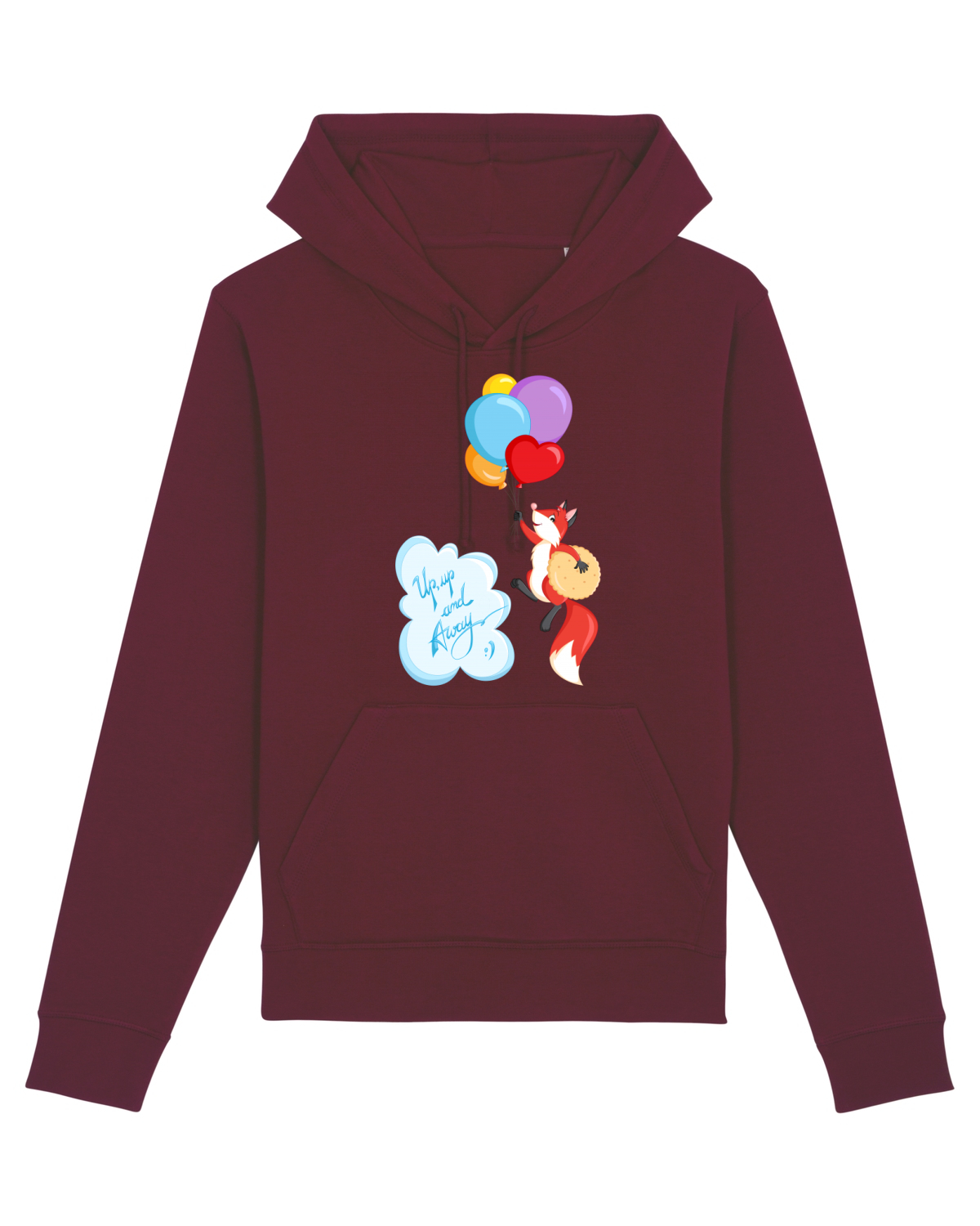 Hanorac Unisex Drummer Burgundy