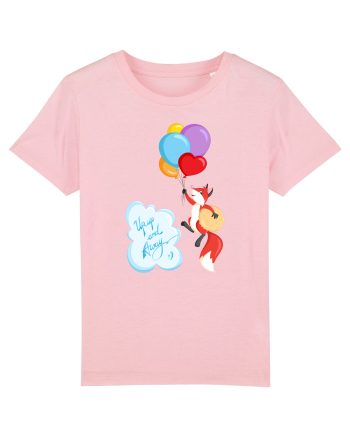 Sweet little fox  :) Cotton Pink