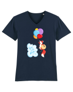 Sweet little fox  :) Tricou mânecă scurtă guler V Bărbat Presenter