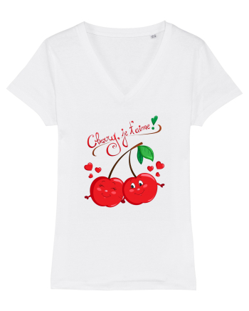 Cherry je t'aime White