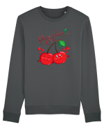 Cherry je t'aime Bluză mânecă lungă Unisex Rise