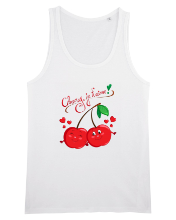 Cherry je t'aime White