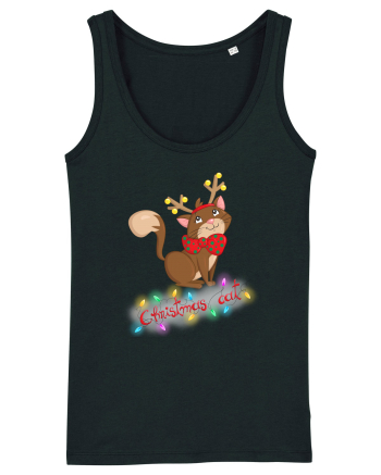 Christmas cat Black