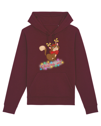 Christmas cat Burgundy