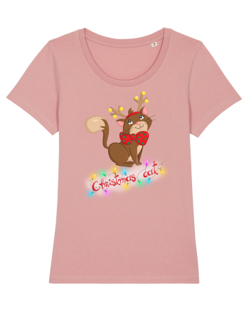 Christmas cat Canyon Pink
