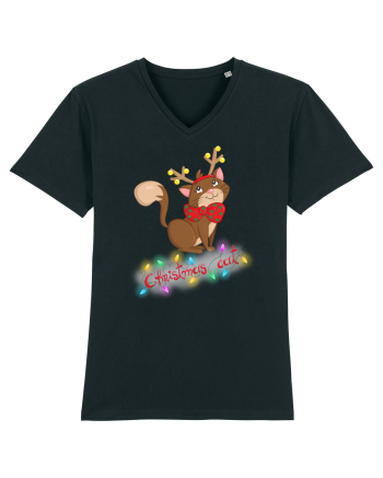 Christmas cat Black