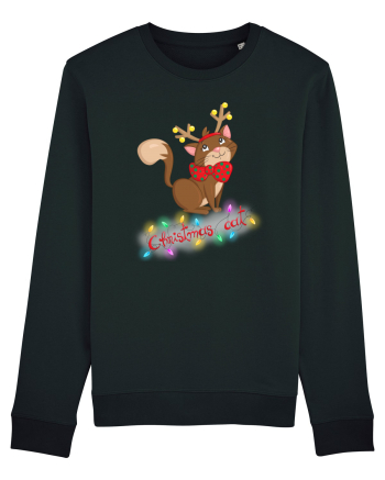Christmas cat Black