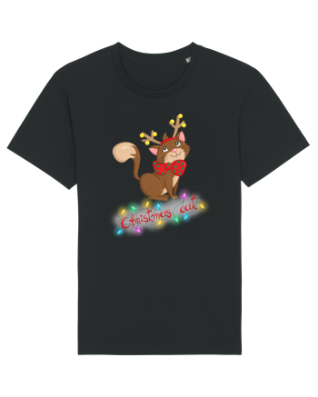 Christmas cat Black