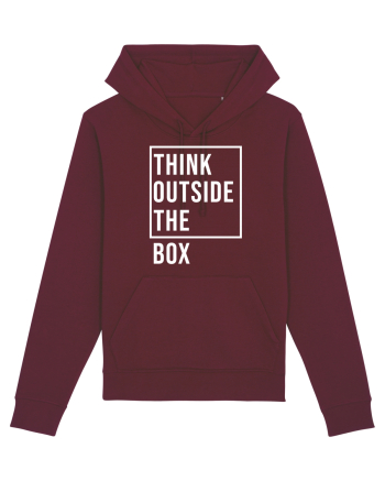 Think outside the box Burgundy