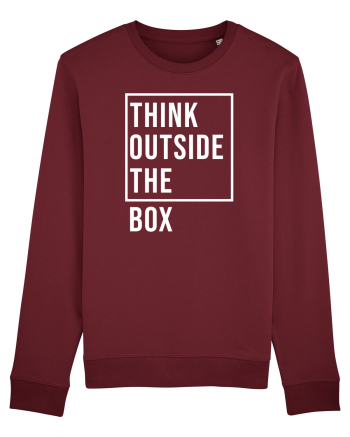 Think outside the box Burgundy