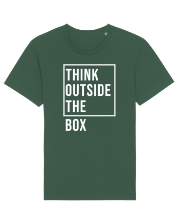 Think outside the box Bottle Green