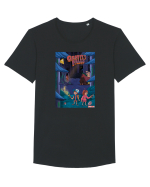 Gravity falls 5  Tricou mânecă scurtă guler larg Bărbat Skater