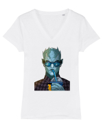 Game of Thrones Night King  Tricou mânecă scurtă guler V Damă Evoker
