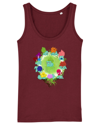 Bulbasaur Pokemon  Burgundy