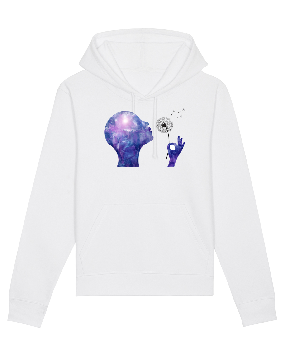 Hanorac Unisex Drummer White