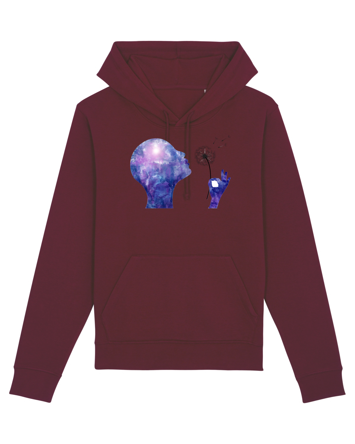 Hanorac Unisex Drummer Burgundy