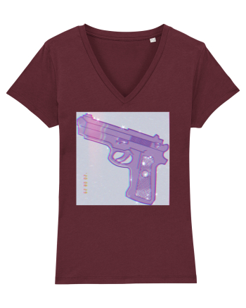 Shoot Me Glam Baby Burgundy