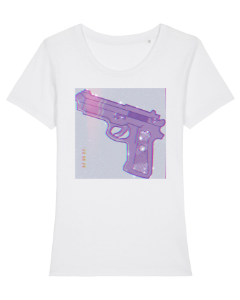 Shoot Me Glam Baby White