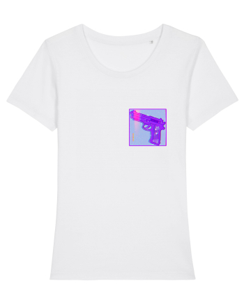 Shoot Me Glam Baby White