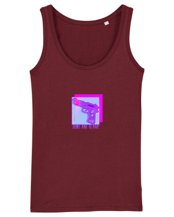 Guns And Glam Burgundy