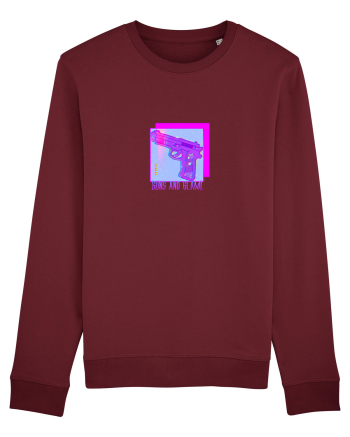 Guns And Glam Burgundy