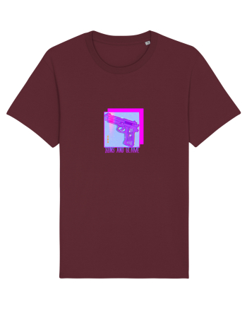 Guns And Glam Burgundy
