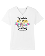 Locul favorit Tricou mânecă scurtă guler V Bărbat Presenter