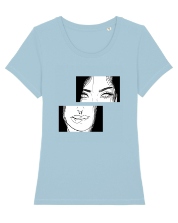 Girl  Sky Blue