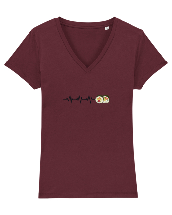 SUSHI LOVER Burgundy