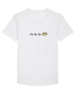 SUSHI LOVER Tricou mânecă scurtă guler larg Bărbat Skater