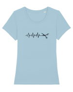 Cut it NOW Tricou mânecă scurtă guler larg fitted Damă Expresser