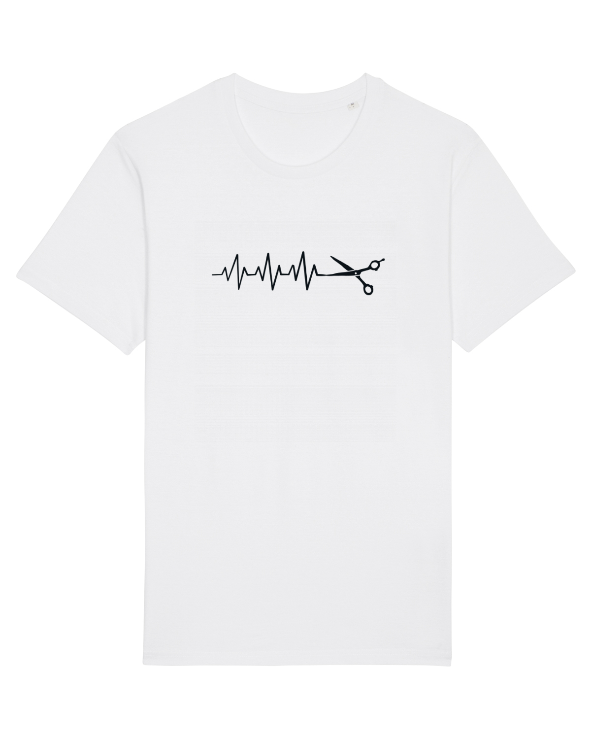 Tricou mânecă scurtă Unisex Rocker White